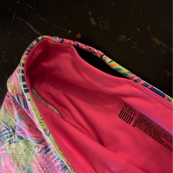 VSX Tropical Print Leggings - Calf Length - Size S - Picture 6 of 7